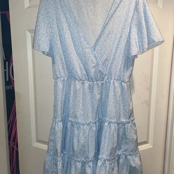 shein blue dress short Blue short dress SHEIN XS (0-2) Like new